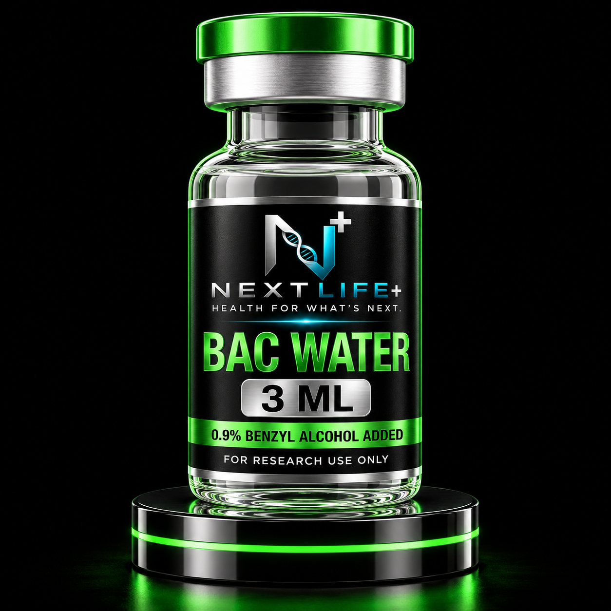BAC WATER, 3 ML — NEXT LIFE+