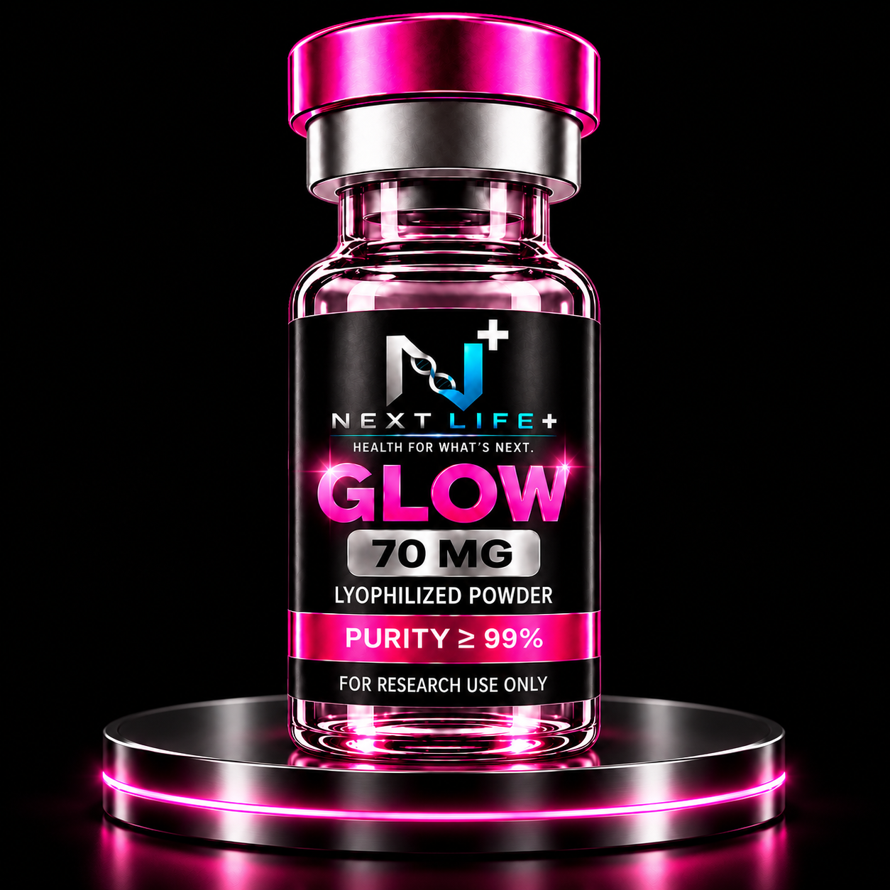 GLOW, 70 MG — NEXT LIFE+